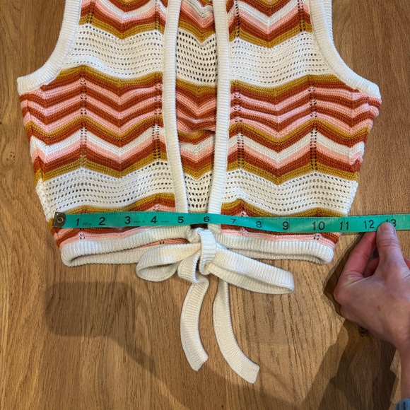 MOTHER Crochet Chevron Open Back Tank ASO Taylor Swift - Picture 5 of 12